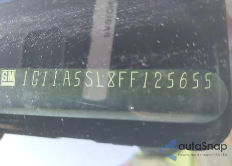 2015 Chevrolet Malibu 1Fl from USA, damaged, VIN 1G11A5SL8FF125655